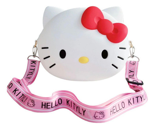Cartera Bandolera Silicona Hello Kitty X1 Kawaii 0
