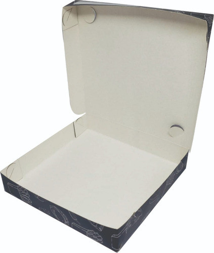 Caixa Embalagem Tapioca Waffle Crepe Delivery Black 100pçs 1