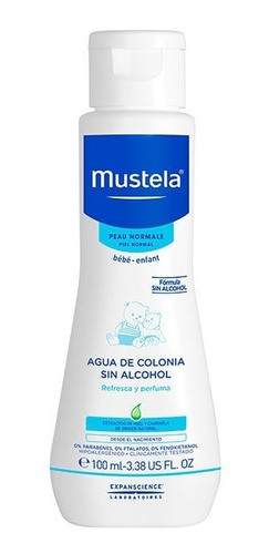 Agua De Colonia Bebe Mustela Sin Alcohol X 100 Maternelle 0