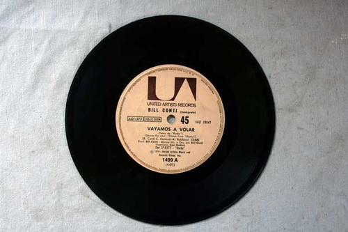 Bill Conti Vayamos A Volar + Reflexiones Vinilo Simple 0