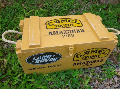 Caixa De Madeira Camel Trophy 0