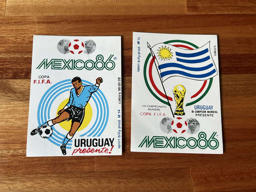 Calcos Mundial Mexico 86 Nuevos - Precio C/u 0