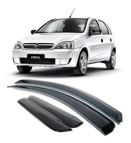 Lluveros Corsa Hatch  4 Puertas Color Fume 0