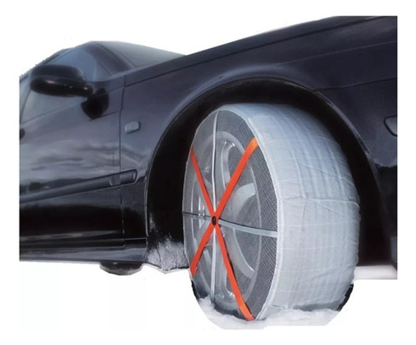 Cadena Nieve Hielo Textil Tela Autosock 698 Por Abaco 0