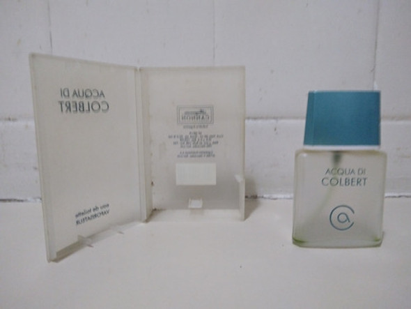 Frasco Perfume Vacio Aqua Di Colbert C/vaporiz Y Caja 1
