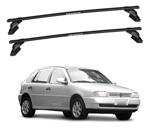 Barras Techo Acero Eqmax Volkswagen Gol G2 1995-1998 4p. 0