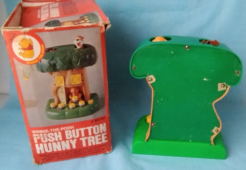 Brinquedo Pressionar Botão Hunny Tree Ursinho Pooh E Amigos 1