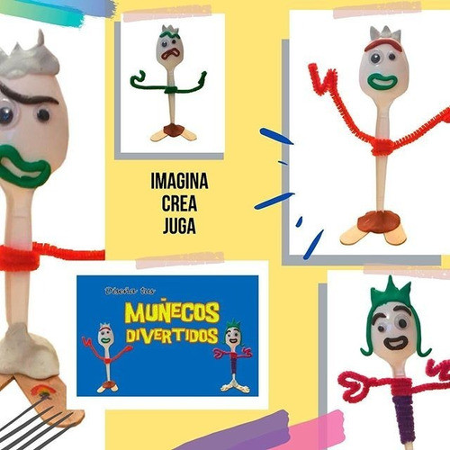 Kit Crear Muñecos Divertidos Manualidades Creatividad 1