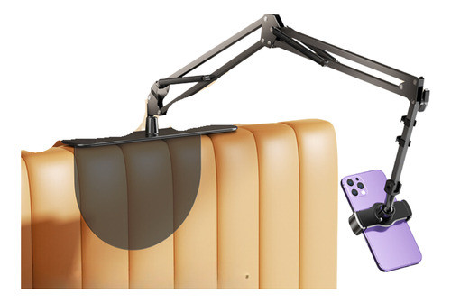 Soporte Para Celular Para Cama O Escritorio Flexible Metal 0