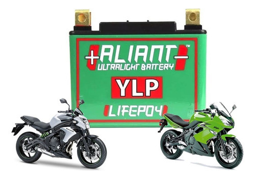 Bateria Litio Aliant Ylp14 Kawasaki Er6f Er-6f Er6 Er-6 2016 0