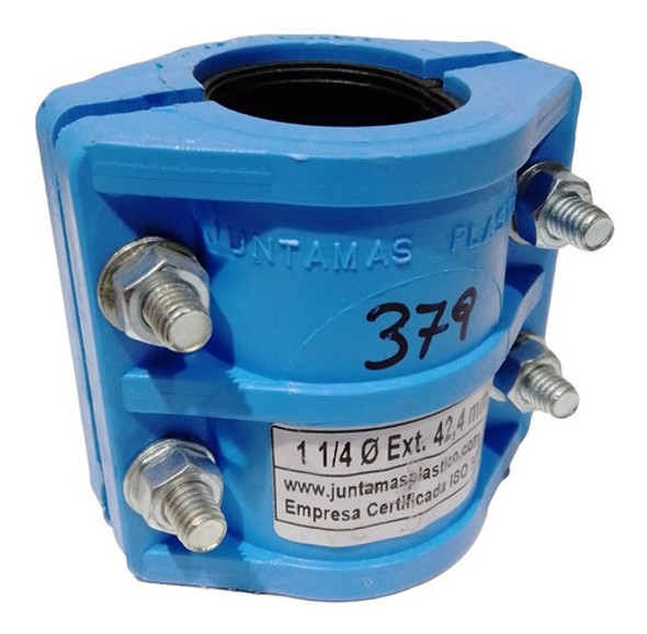 Montura De Reparación Para Caño Agua Juntamas 11/4 Pulgada 0