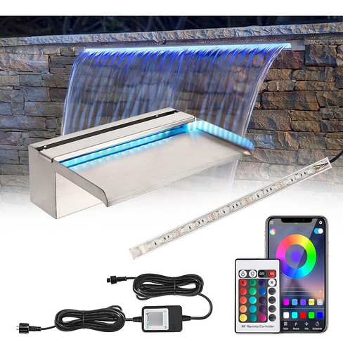 ~? Cascada De Piscina De Control De Aplicación De 12 '' Con 0