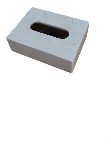 Portatissue Toallas De Papel Marmol Carrara Premium Mesada 0