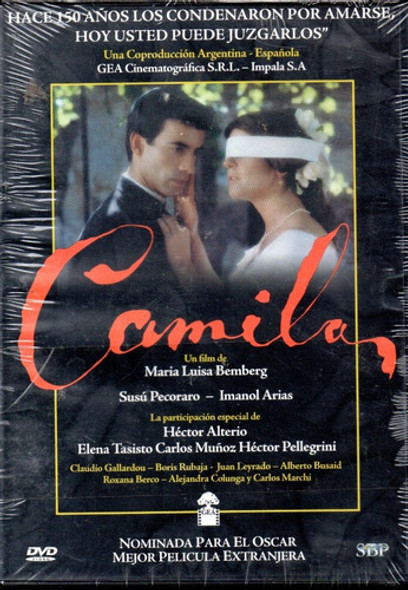 Camila - Dvd Nuevo Original Cerrado - Mcbmi 0