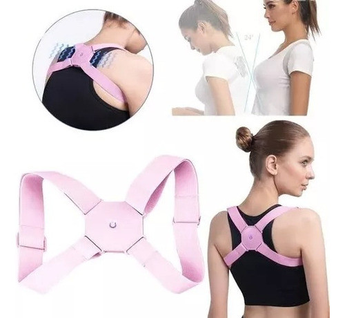 Corrector Posturar Inteligente Faja Con Sensor Vibracion Usb 0