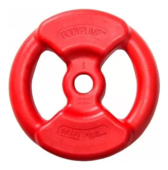 Disco Plastico Mir Fitness 5 Kg Pvc Crossfit Musculacion 0 Disco Plastico Mir Fitness 5 Kg Pvc Crossfit Musculacion 0