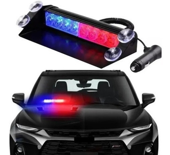 Giroflex Braklight Led Estrobo Parabrisa Viatura Policia 12v 0