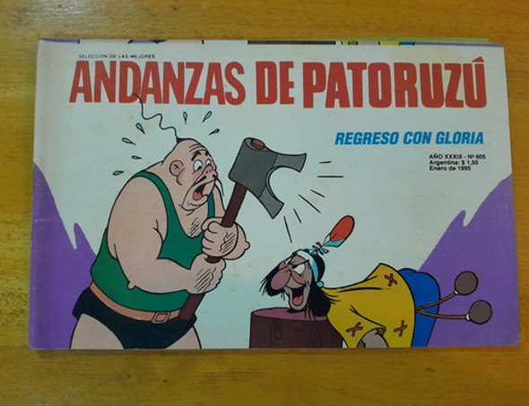 Revista Andanzas De Patoruzu N.605 - Enero 1995 0