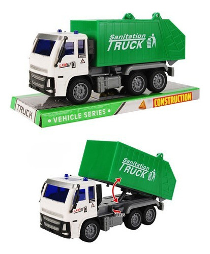 Camion Recolector A Friccion Burbuj 6806 0