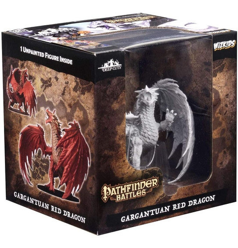 Wizkids Pathfinder Battles Miniatura Red Dragon A Pedido 1