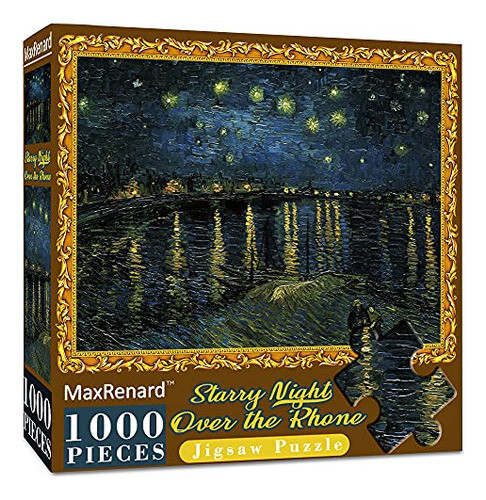 Maxrenard Puzzle De 1000 Piezas Para Adultos Noche Estrellad 0