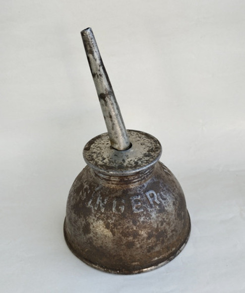 Antigua Aceitera Singer Made In Usa 0