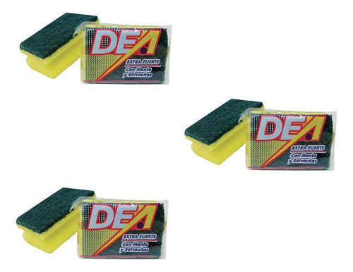 Fibra Esponja Extra Fuerte Dea X 12u 1