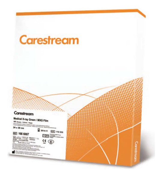 Placas Radiográficas Carestream Mxg X 100 Hojas 35x43 0