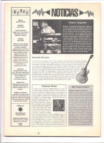 Revista Musicos N° 29 Sting Police Allan Holdswoerth B5 1