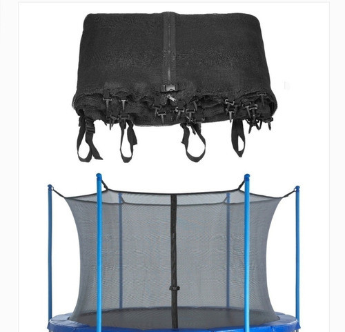 Red De Seguridad Para Cama Elástica De 2.44 De Enganchar. 0