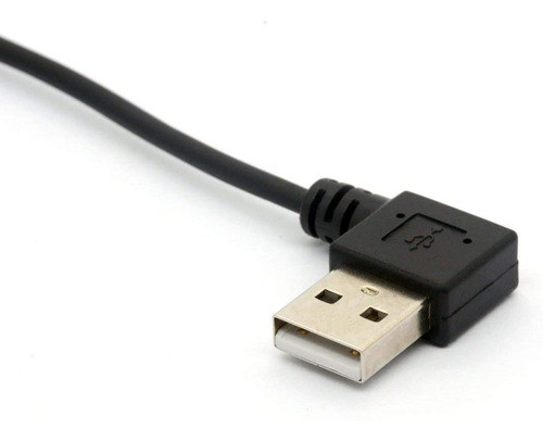 Cable De Carga Usb A Usb-c, Universal | En Espiral / Negro 1