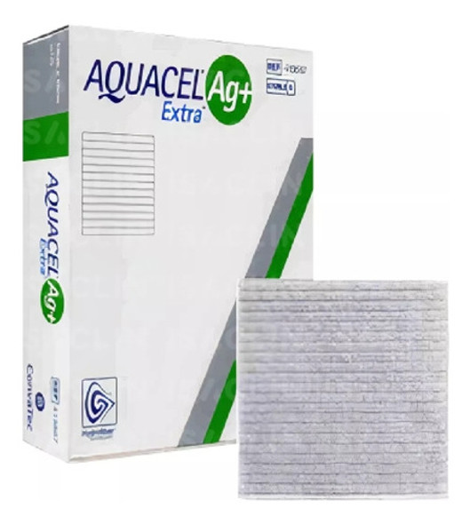 Aquacel Ag + Caixa Com 10 Unidades.  10x10 0