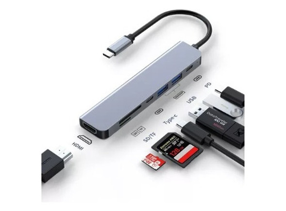 Adaptador Dock Thunderbolt3 Usb C Hdmi P/ Macbook Air Pro M1 1