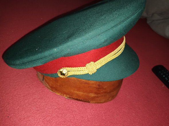 Militaria  Gorra De Plato Militar Leer 1 Militaria  Gorra De Plato Militar Leer 1
