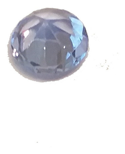 Aguamarina Azul Corte Circular Facetado Piedra 5,9 X 3,9 Mm 0