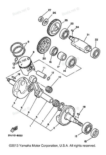 Kit Piston Std Yamaha Blaster Grdmotos 1