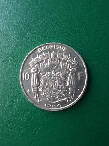Bélgica 1969 10 Franco Sin Circular 0