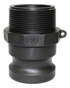 Adaptador Engate Rapido Macho X Macho 3/4  X3/4  Em Pp - F75 1