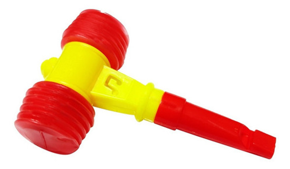 10 Martillo Chipote Chillón + Silbato Juguete Fidget Piñata 1