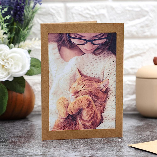 Paquete De 36 Tarjetas De Inserción Fotográfica De Papel Kra 1