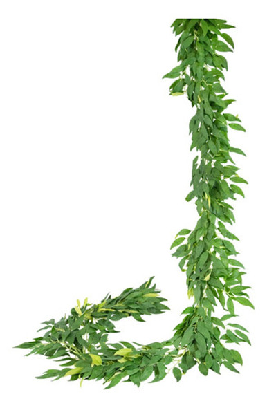 Guirnalda Hojas Sauce Guía Artificial 200cm Calidad Premium 0