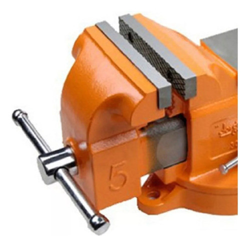 Morsa De Banco Lüsqtoff Lm05 5  Giratoria Plaza Verdi 1