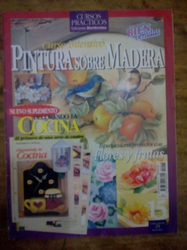 Curso Intensivo Pintura Sobre Madera Decorando La Cocina (m) 0