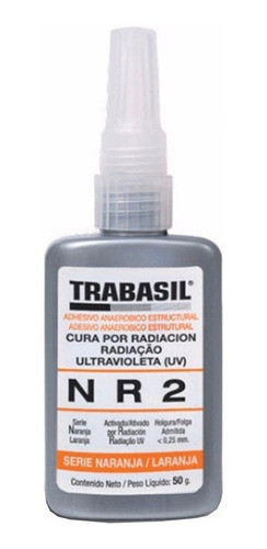 Adhesivo Para Vidrio Luz Uv Trabasil Nr2 50g - Envio Gratis 0