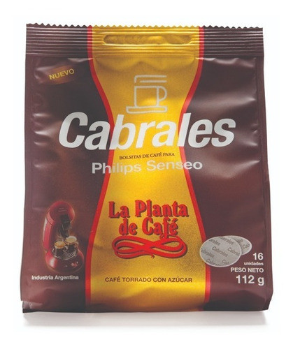 Café Cabrales 8 Bolsas De Cápsulas Senseo 0