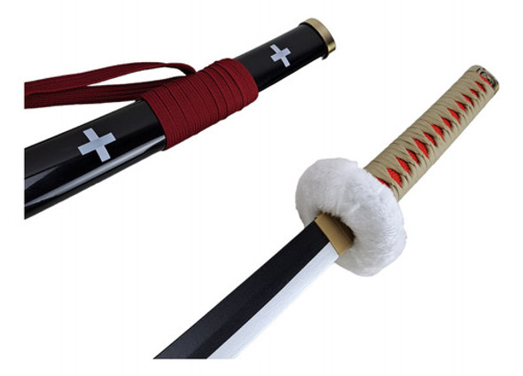 Katana Surgeon Of Death Law One Piece Lâmina Bambu Cosplay 0 Katana Surgeon Of Death Law One Piece Lâmina Bambu Cosplay 0