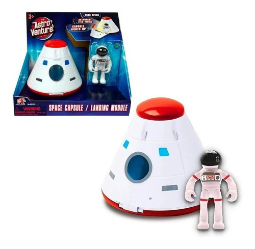 Capsula Espacial Astro Aventura Apollo 11 Con Luz 0