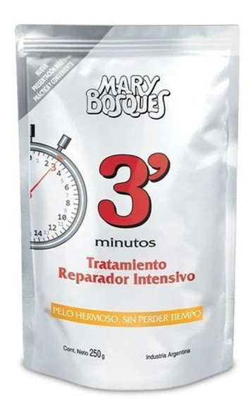 Mary Bosques 3 Minutos Tratamiento Doypack 250 Grs X 3 Uni 1