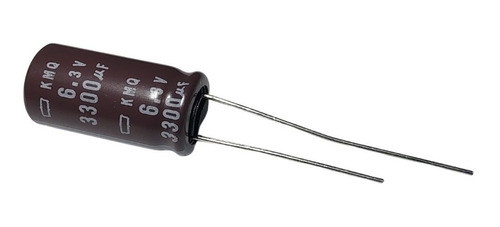 Capacitor 3300 Uf 3300uf 6.3v Electrolitico Radial Aluminio 0