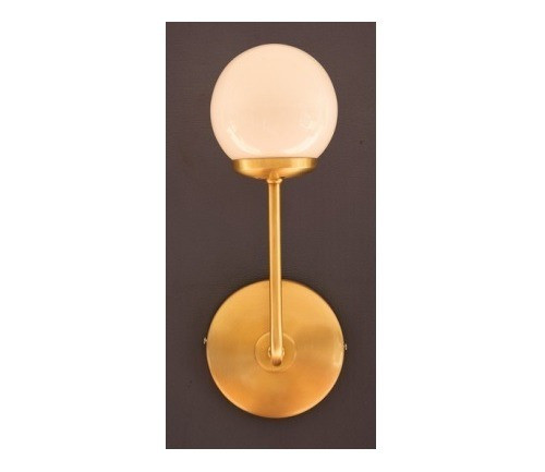 Aplique Globo Vidrio 6x10 Sin Cuello Gm Lamps 1